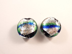 Silver and White Gold Foil